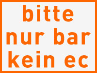 Biite nur in bar
